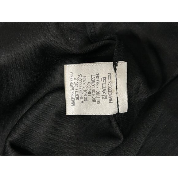 Blue Rain Floral Slip Dress Black Red Sz Medium Y2K - Picture 8 of 9